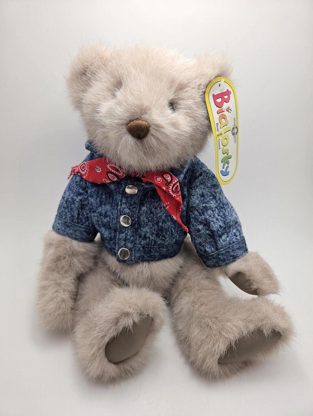 Gund Vintage Bialosky Teddy Bear 1987 Jointed (12 inch)